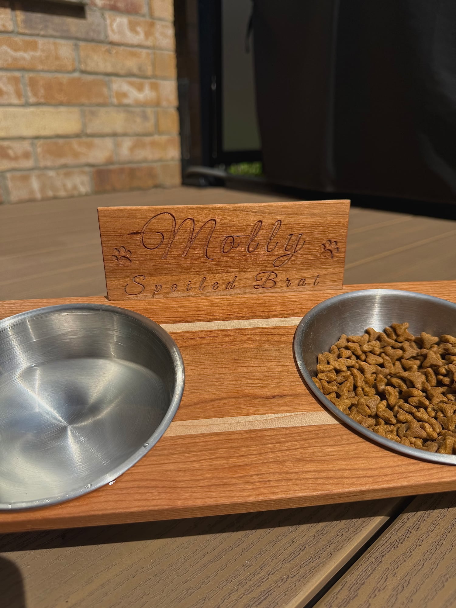 Custom woodworking project