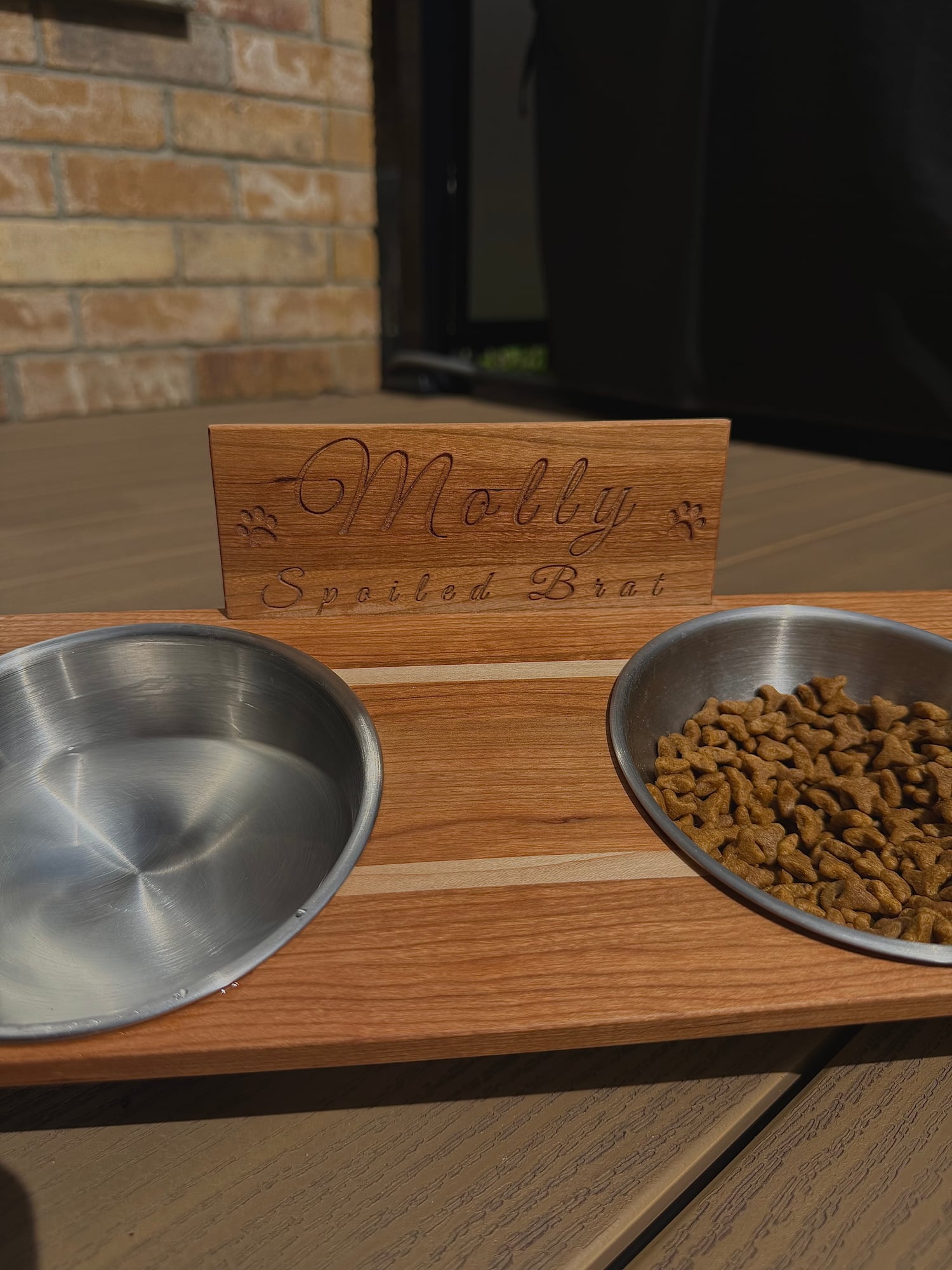 Custom woodworking project