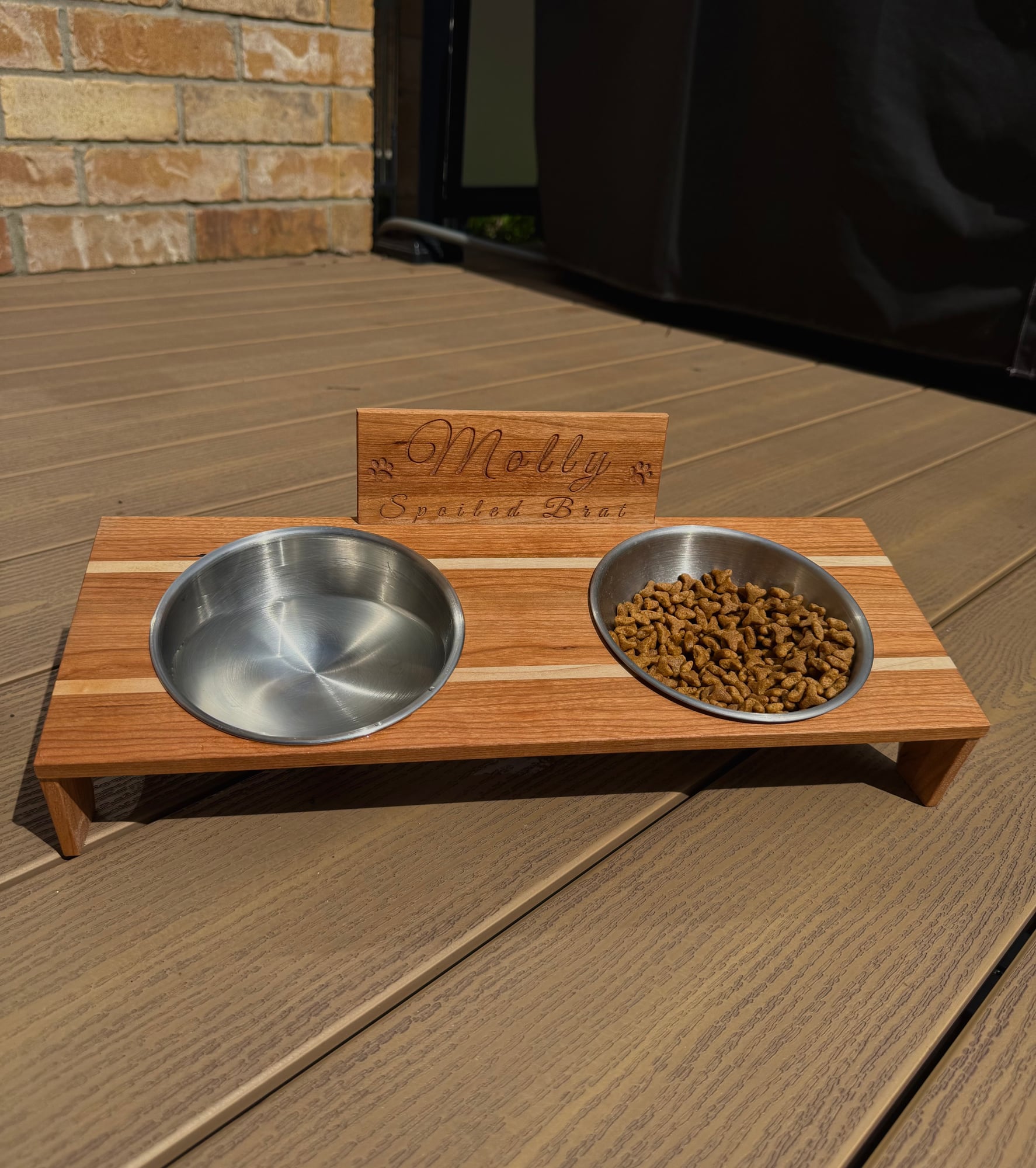 Custom woodworking project